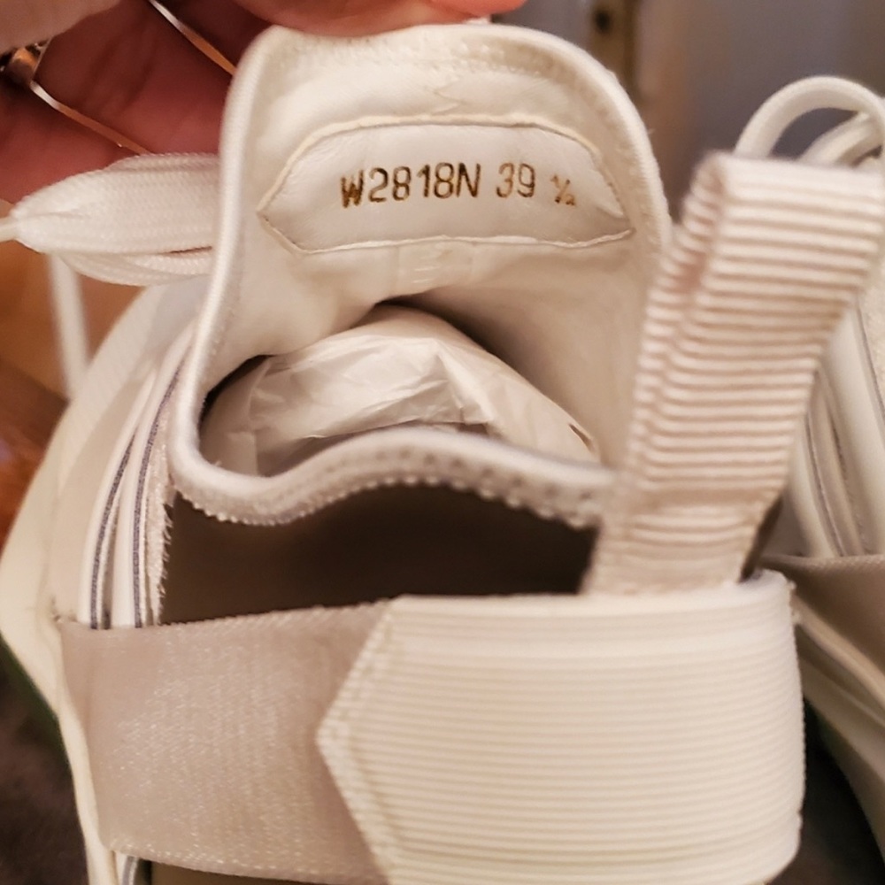 Tom Ford White & Khaki Jago Sneakers - Size 39.5EU (box included) - Picture 8 of 13